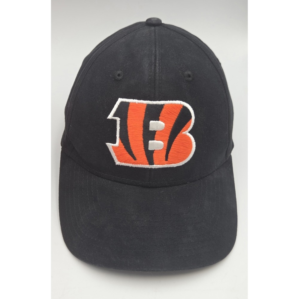Cincinnati Bengals Hat Cap One Size Black Orange Embroidered NFL Football Mens